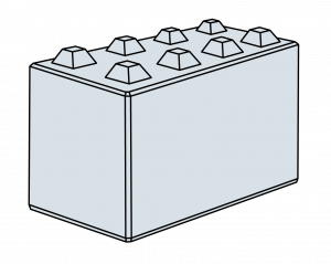 Legioblock 156 x 50 x 55 cm